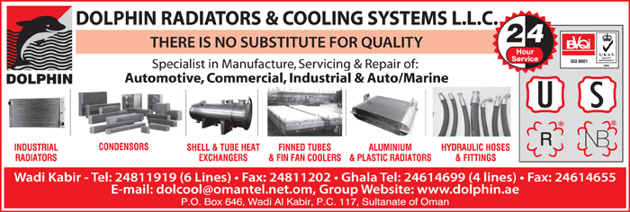 Dolphin Radiators &amp; Cooling Systems L.L.C