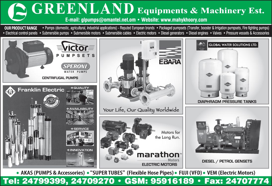 Greenland Equipments & Machinery Est. (Oman)