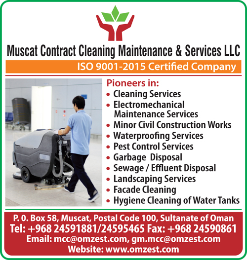 Muscat Contract Cleaning &amp; Maintenance LLC