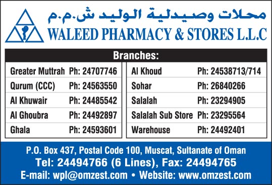 Waleed Pharmacy &amp; Stores LLC